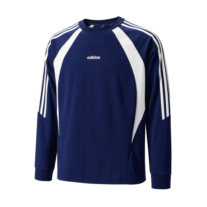 Adidas Adidas T Shirts Unisex Dark Navy Blue Crew Neck