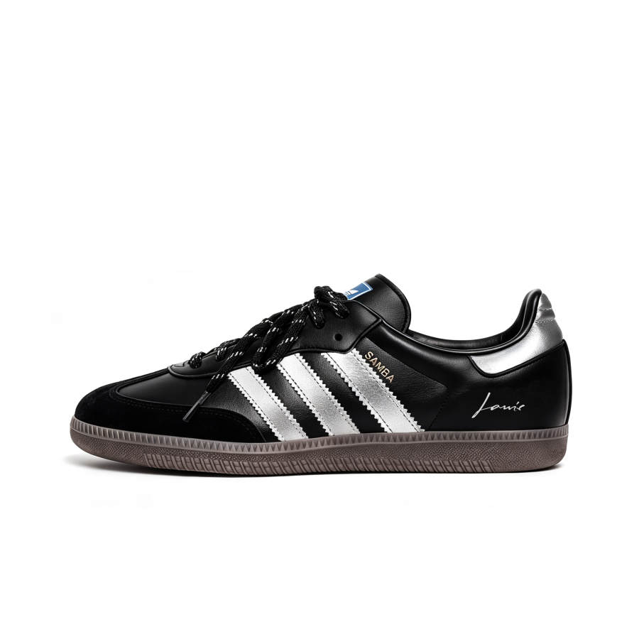 Adidas Originals SAMBA OG German Army Trainers Unisex Low Top Silver