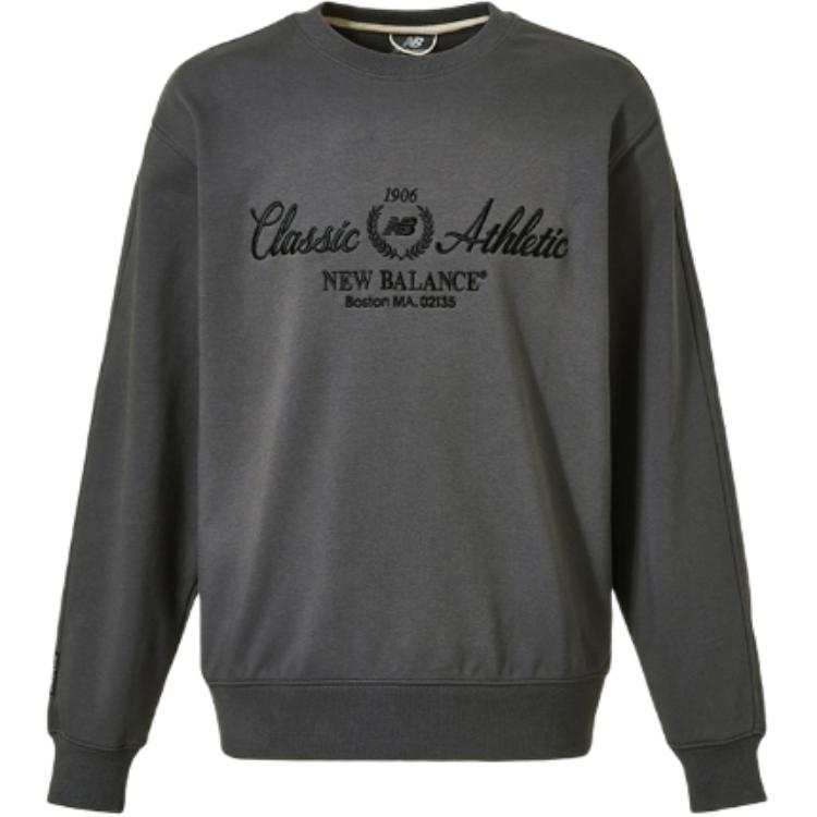 New Balance New Balance Sweatshirts Unisex Gray Crew Neck Moderate