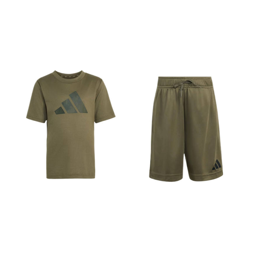 Adidas Adidas Kids Casual Sportswear Crew Neck Moderate Moisture Wicking