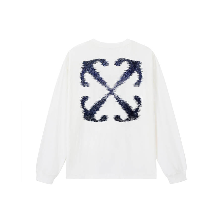 OFF-WHITE OFF WHITE T Shirts Men's Crew Neck Moderate Straight Fit