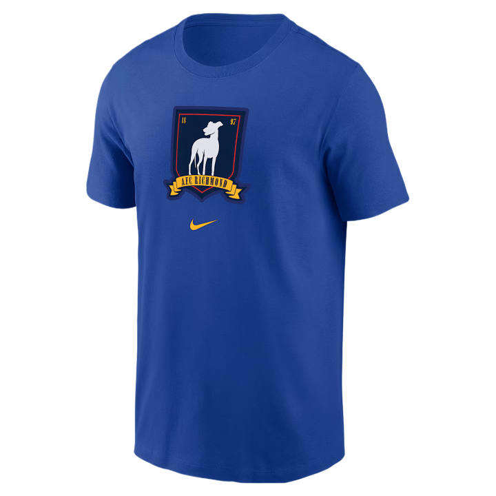 Nike Nike AFC Richmond T Shirts Men's Royal Gaming Crew Neck Moderate