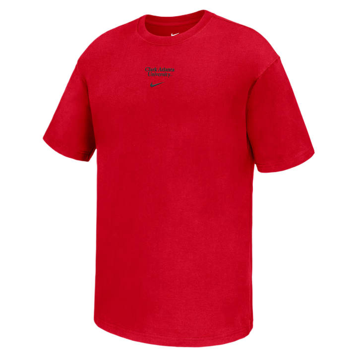 Nike Nike College T Shirts Men's University Red Crew Neck Moderate