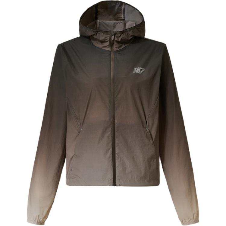 New Balance New Balance Jackets Men's Sandy Brown Hooded Non Detachable Moderate