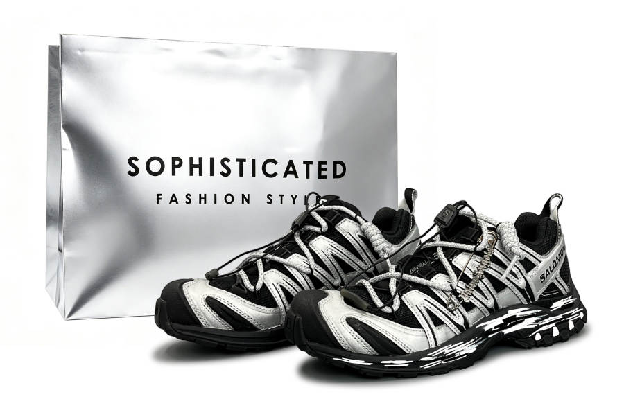 SALOMON XA PRO 3D Outdoor Shoes Unisex Low Top Silver/Black