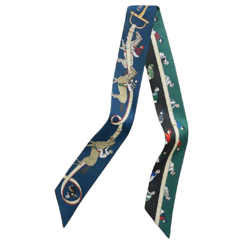 HERMES HERMES Twilly Scarves Unisex