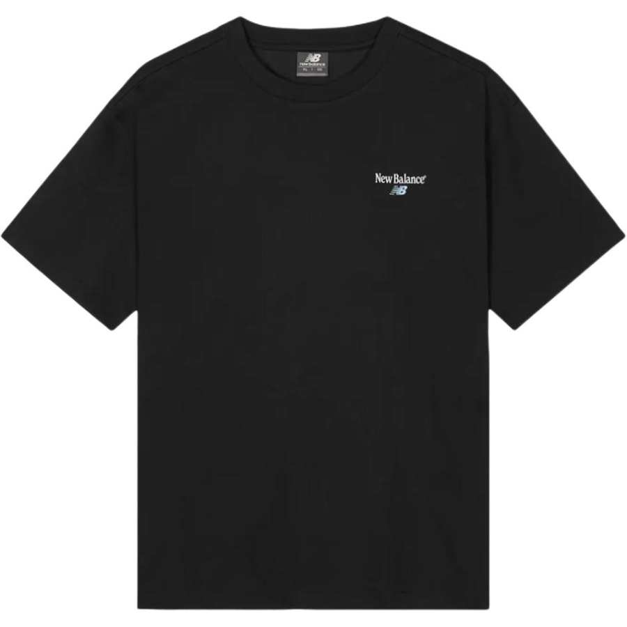 New Balance New Balance T Shirts Unisex Black Crew Neck
