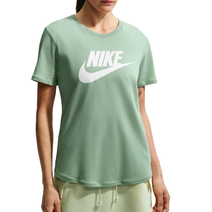 Nike Nike Sportswear Essentials T Shirts Women's Steam/White Crew Neck