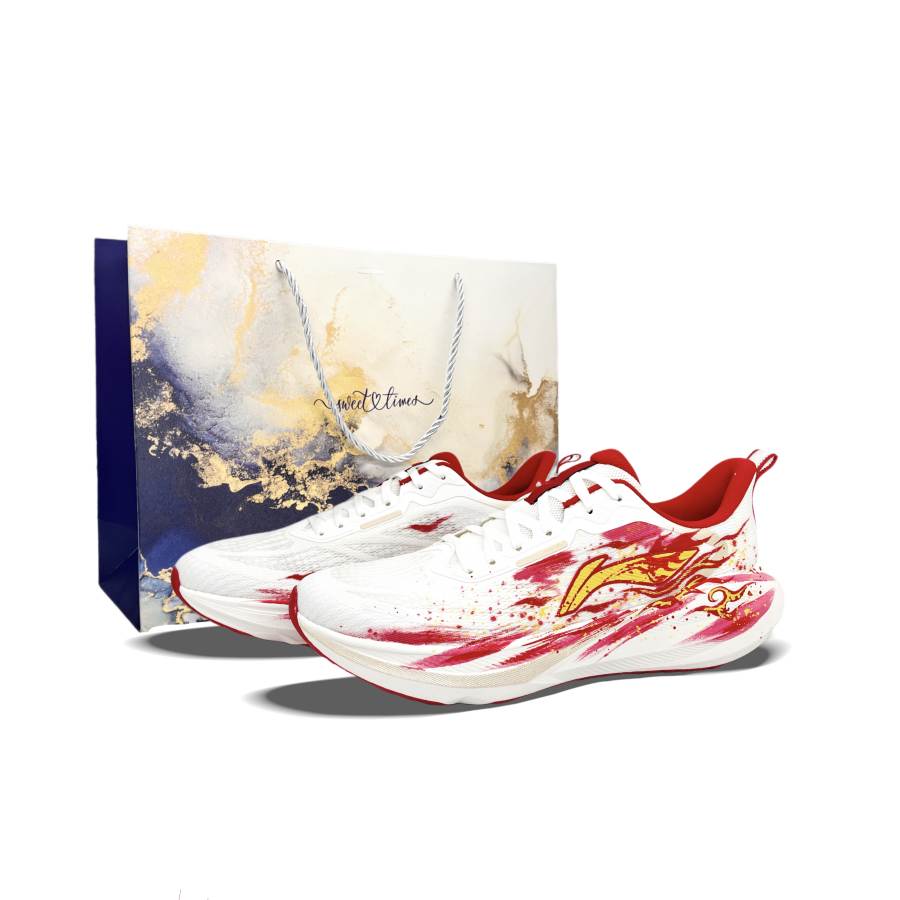 Li-Ning Li Ning My Leap 4.0 Running Shoes Unisex Low Top White