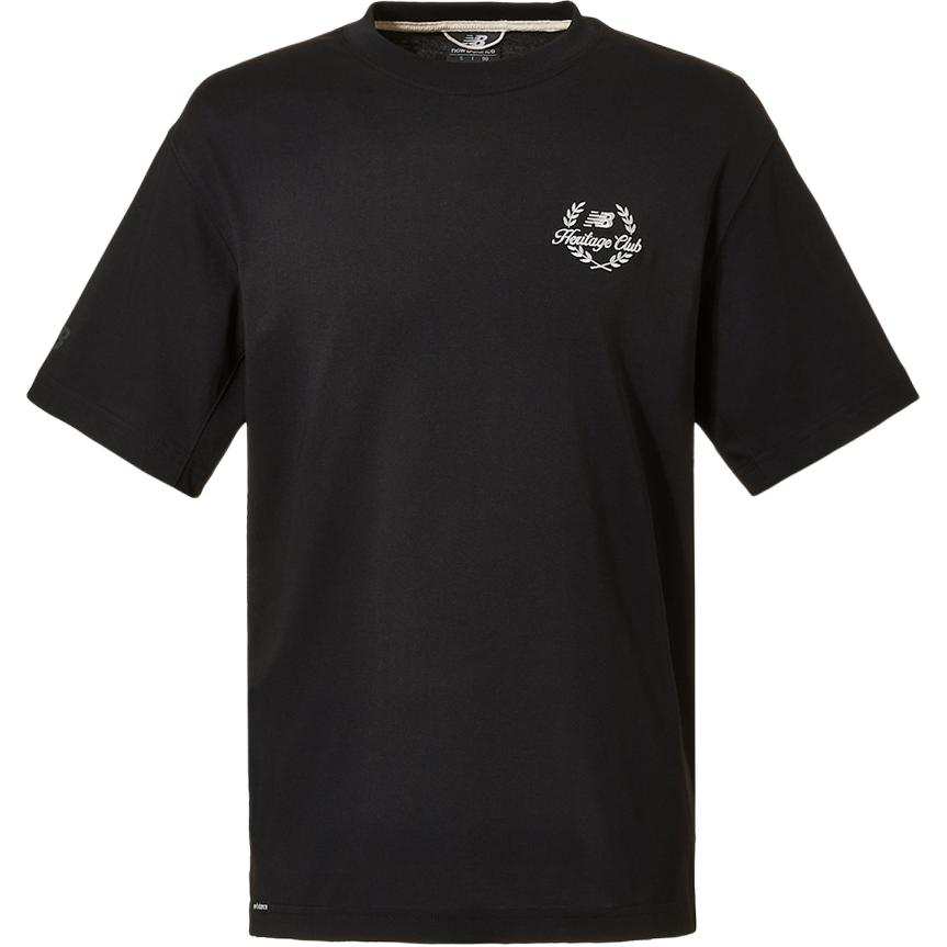New Balance New Balance T Shirts Unisex Black Crew Neck