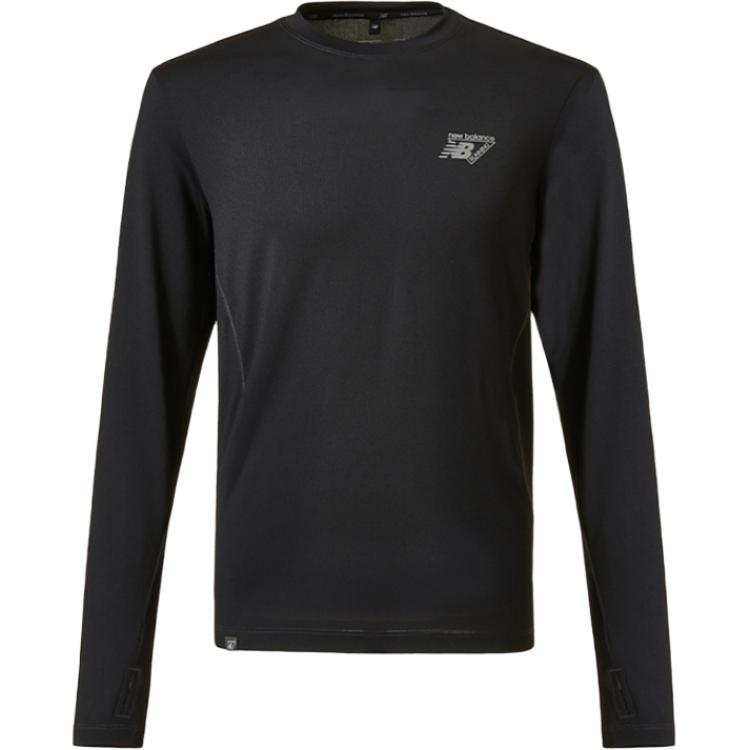 New Balance New Balance T Shirts Men's Black Crew Neck
