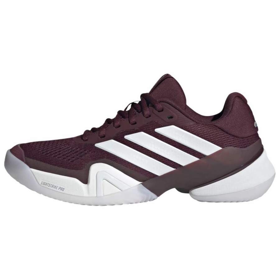 Adidas Adidas BARRICADE 14 Tennis Shoes Women's Low Top Brown Red/Cloud White