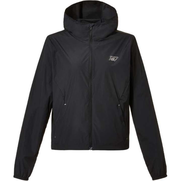 New Balance New Balance Jackets Men's Black Hooded Non Detachable Moderate