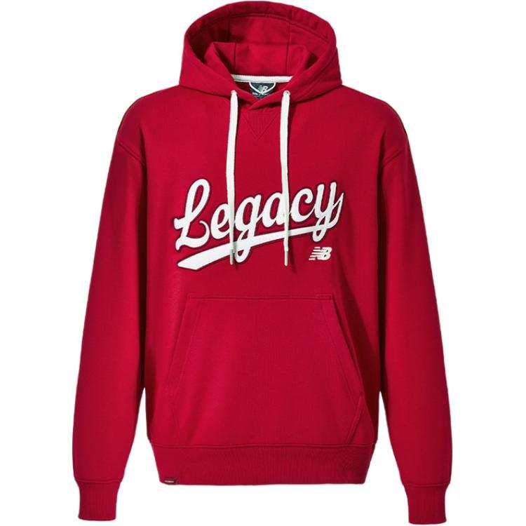New Balance New Balance Sweatshirts Unisex Red Hooded Non Detachable Moderate