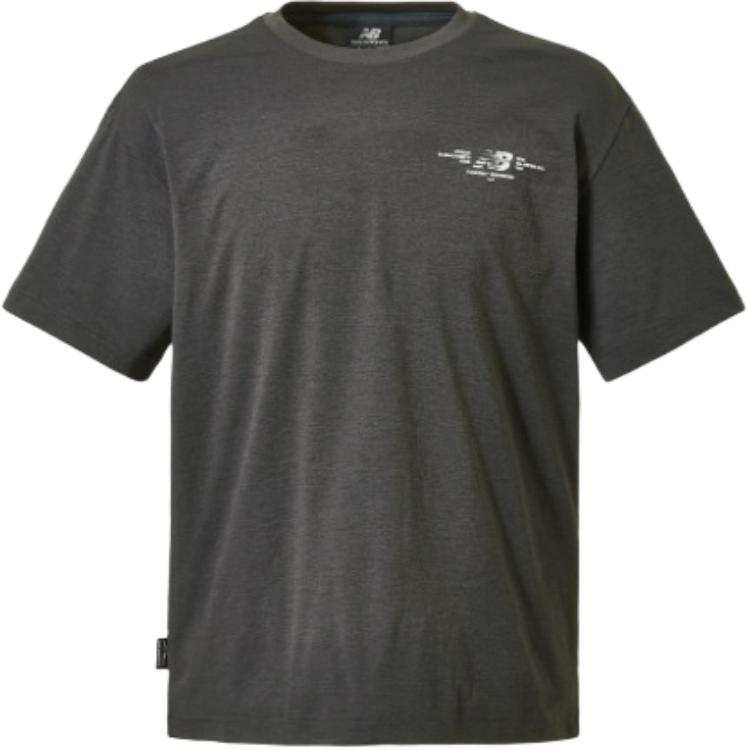 New Balance New Balance T Shirts Unisex Charcoal Gray Crew Neck