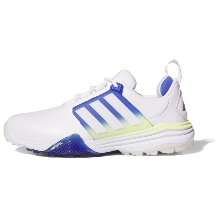 Adidas Adidas ADIPOWER 26 Golf Shoes Men's Low Top Cloud White/Double Indigo/Ice Lemon Yellow