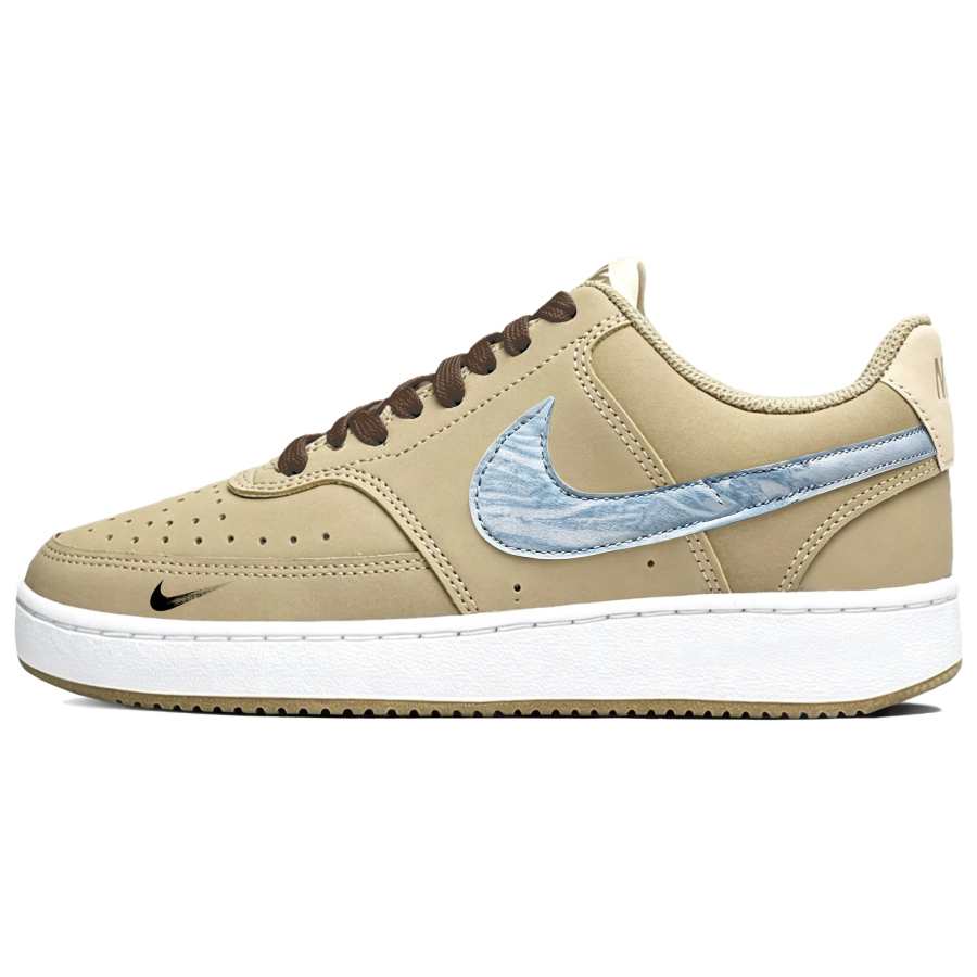 Nike Nike Court Vision Low Skateboard Shoes Unisex Low Top Blue/Brown