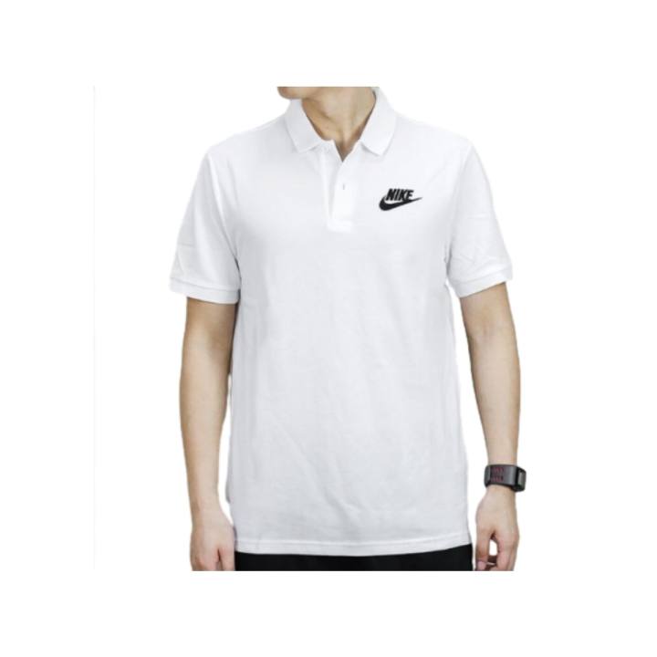 Nike Nike T Shirts Men's White Polo Collar Moderate