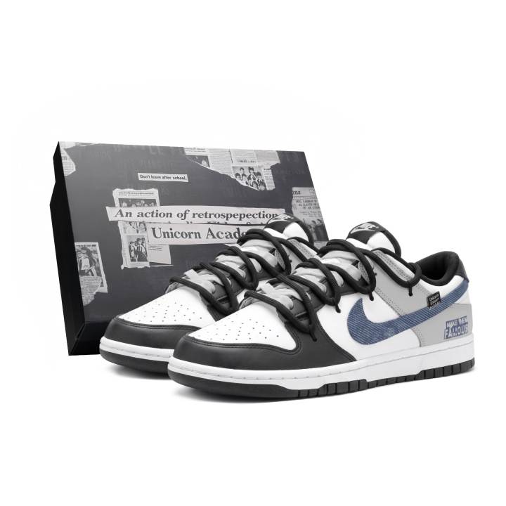 Nike Nike Dunk Skateboard Shoes Men's Low Top Black/White