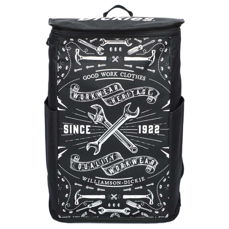 Dickies Dickies Polyester Travel Bag, Laptop Bag, Backpack Regular Black