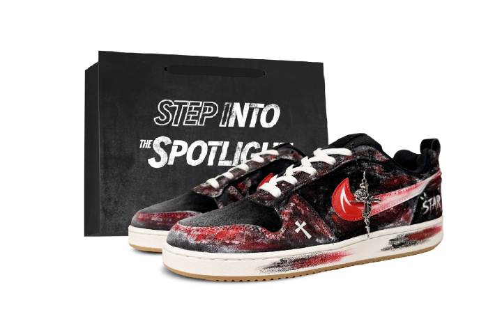 Nike Nike Court Borough Skateboard Shoes Men's Low Top Red
