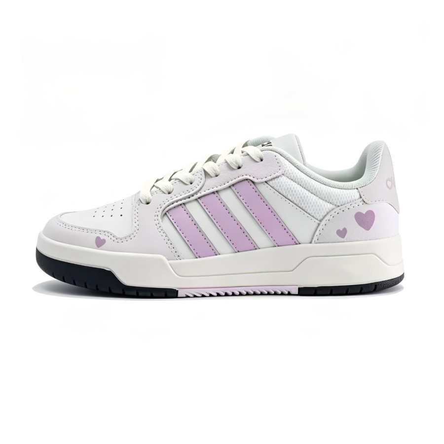 Adidas Adidas ENTRAP Skateboard Shoes Unisex Low Top Purple & White