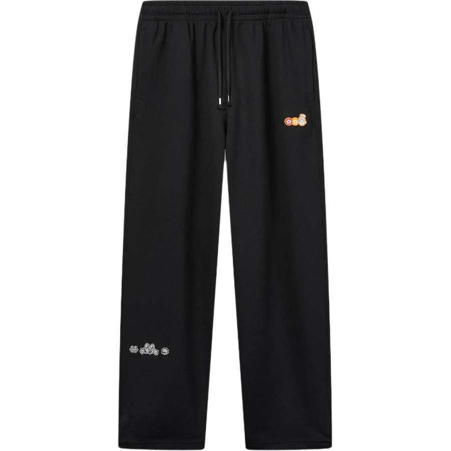 Li-Ning Li Ning BADFIVE Casual Pants Men's Black Moderate Straight Fit Pants