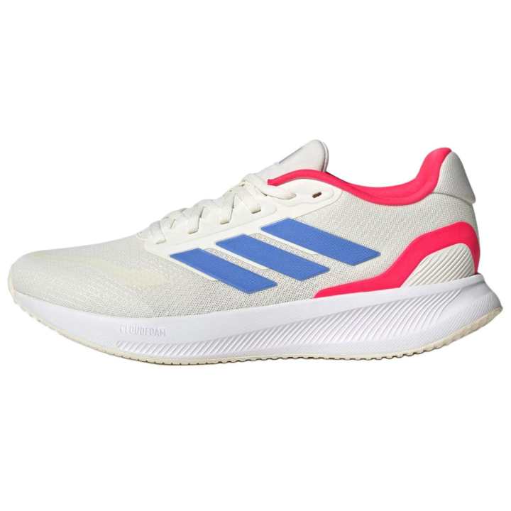 Adidas Adidas RUNFALCON 5 Running Shoes Men's Low Top Ecru/Blue/Red
