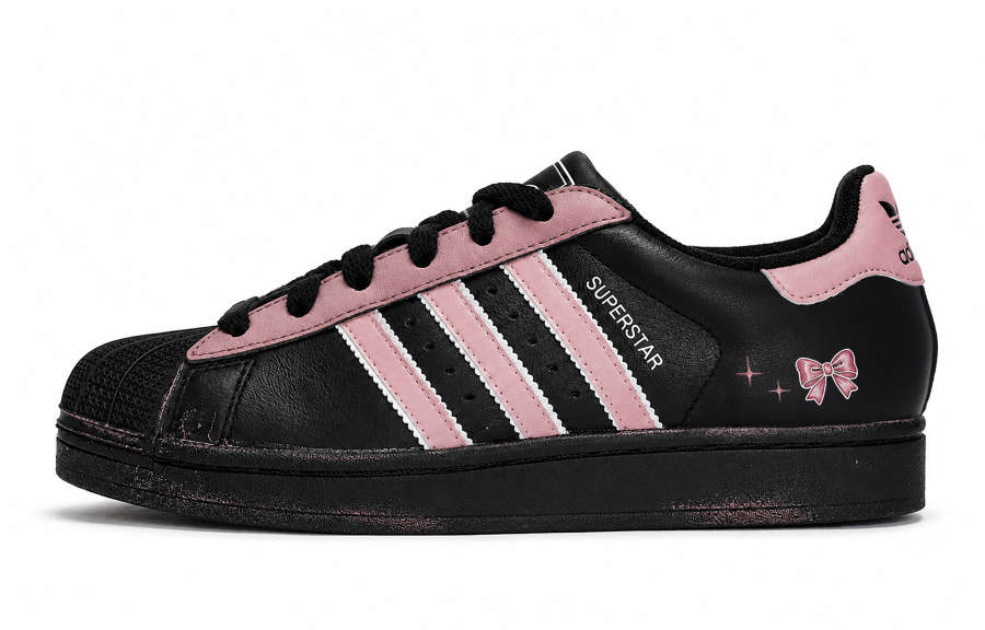 Adidas Originals SUPERSTAR Skateboard Shoes Unisex Low Top Pink