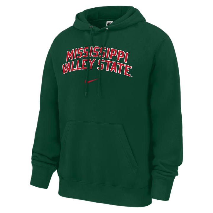 Nike Nike College Sweatshirts Men's Canyon Green Hooded Non Detachable Moderate