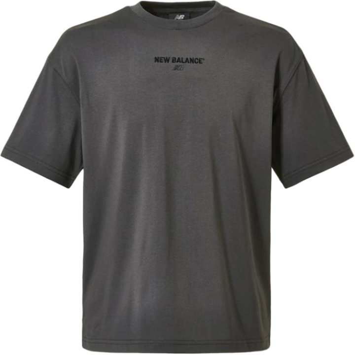 New Balance New Balance T Shirts Unisex Charcoal Gray Crew Neck