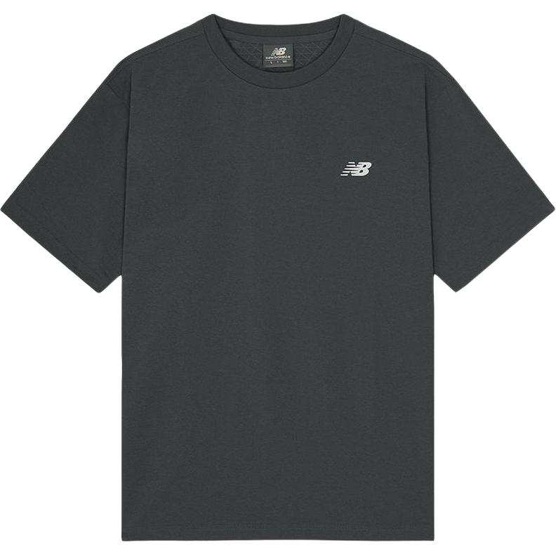 New Balance New Balance T Shirts Unisex Charcoal Crew Neck