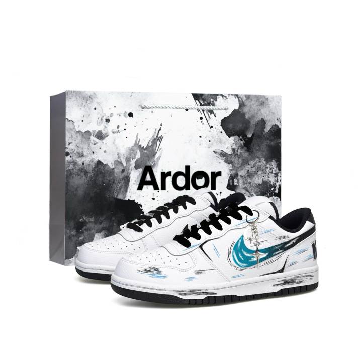 Nike Nike Dunk Skateboard Shoes Men's Low Top White