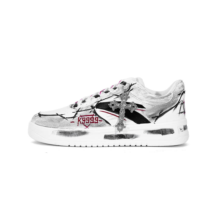 ANTA Easy Skateboard Shoes Unisex Low Top Black