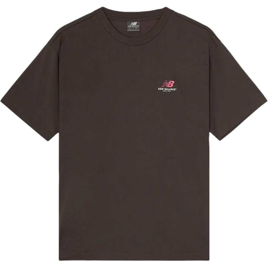 New Balance New Balance T Shirts Men's Brown Crew Neck