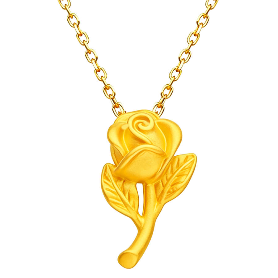 ALLOVE Gold Necklace Women's