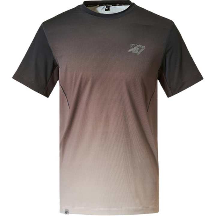 New Balance New Balance T Shirts Men's Brown Crew Neck