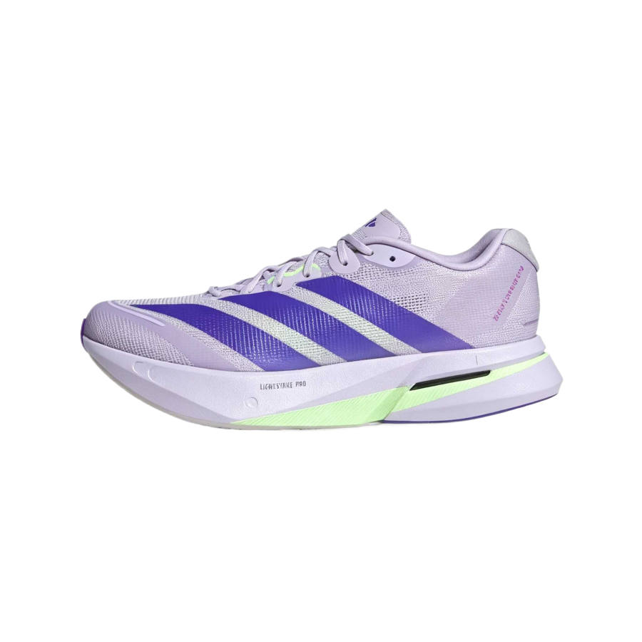 Adidas Adidas Adizero Boston 13 Running Shoes Men's Low Top Purple Hue/Sun Purple/Green Spark