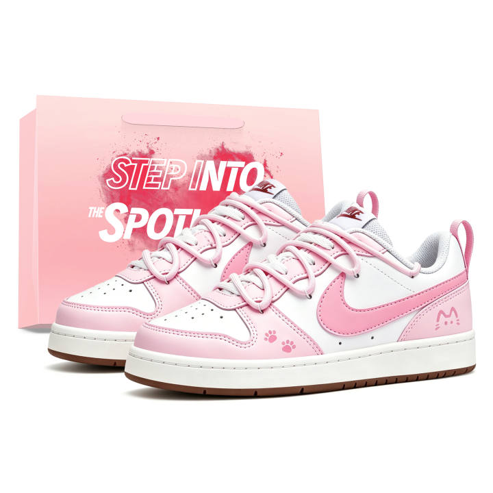 Nike Nike Court Borough Skateboard Shoes Women's Low Top White
