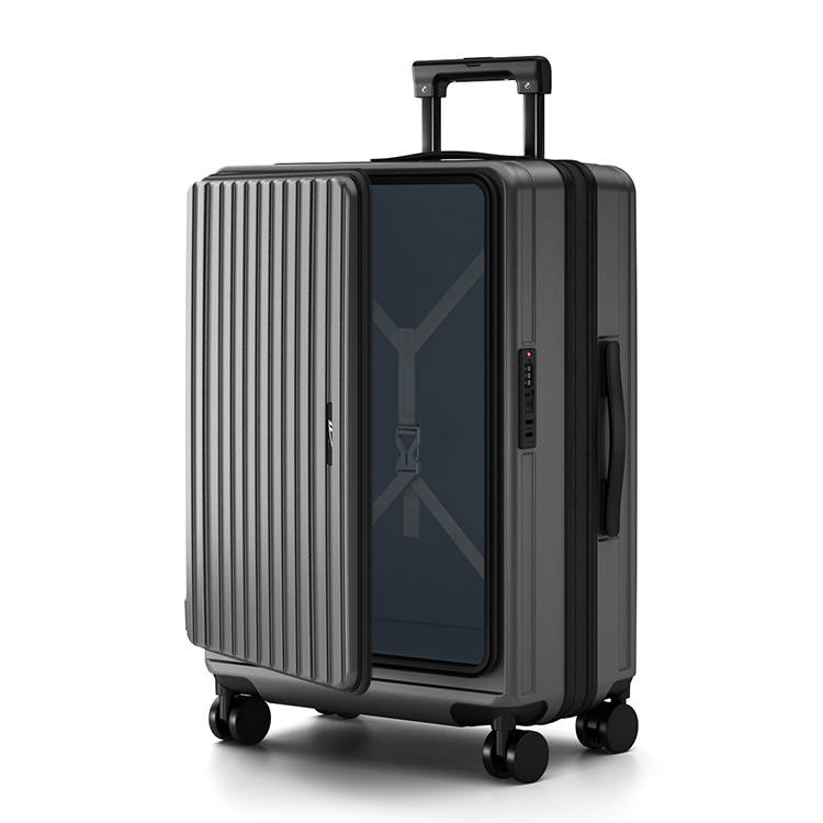 Warrior ABS+PC 19L Luggage 20 Inch, 24 Inch, 26 Inch Unisex Matte Finish Oats/White/Light Gray/Starry Gray/Black
