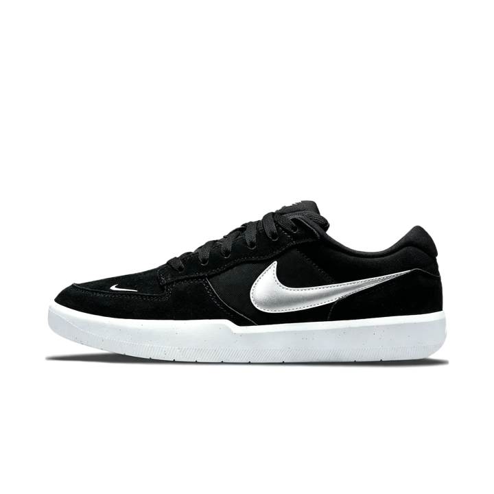Nike Nike SB Force 58 Skateboard Shoes Unisex Low Top Silver