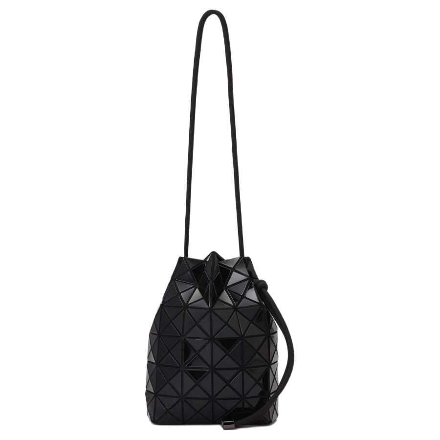 ISSEY MIYAKE Wring Vinyl Chloride Resin Bucket Bag, Shoulder Bag Women's Black