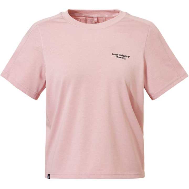 New Balance New Balance T Shirts Women's Light Pink Crew Neck