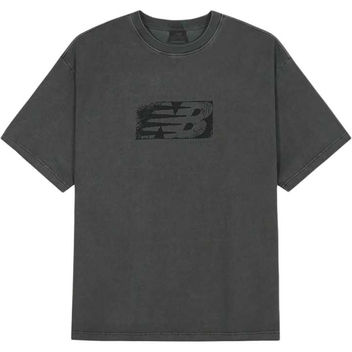 New Balance New Balance T Shirts Unisex Charcoal Gray Crew Neck Other