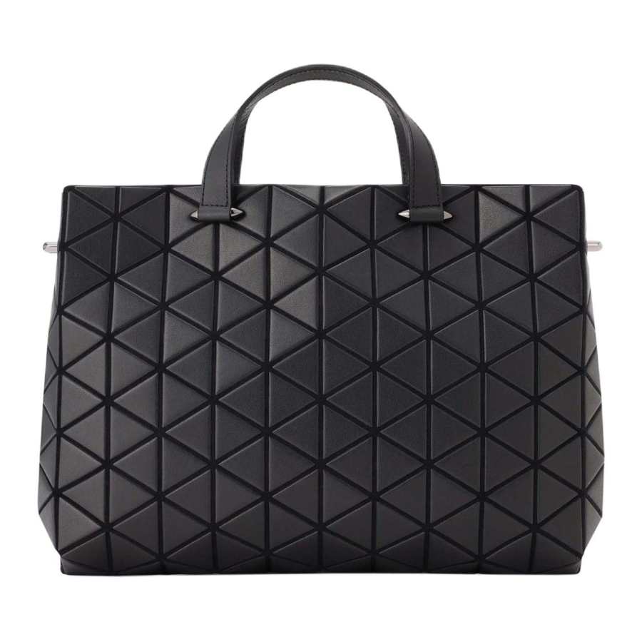 ISSEY MIYAKE Artificial Leather Shoulder Bag, Crossbody Bag, Handbag Women's Black