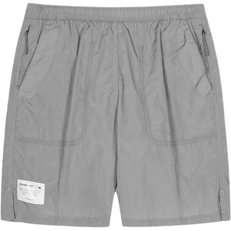 New Balance New Balance Casual Shorts Unisex Gray Straight Fit