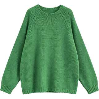 JUFU Knitwear Women's Crew Neck Moderate Base Layer