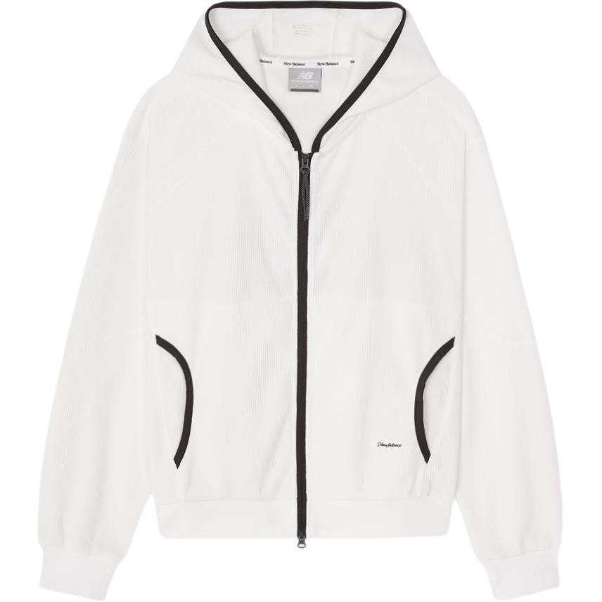 New Balance New Balance Sweatshirts Women's Cream Hooded Non Detachable Moderate
