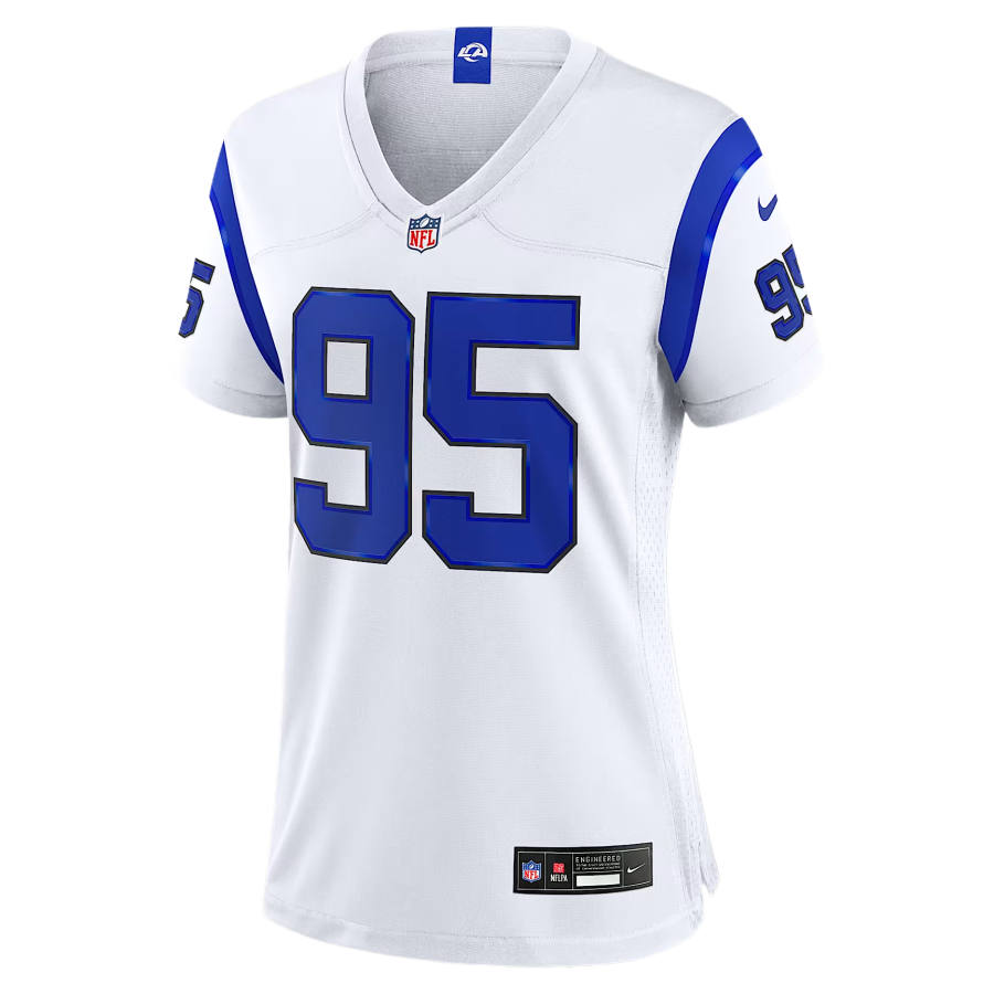 Nike Nike NFL Rugby Jerseys Women's White V Neck Moderate