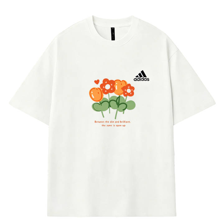 Adidas Adidas MUST HAVES T Shirts Men's White Crew Neck Moderate